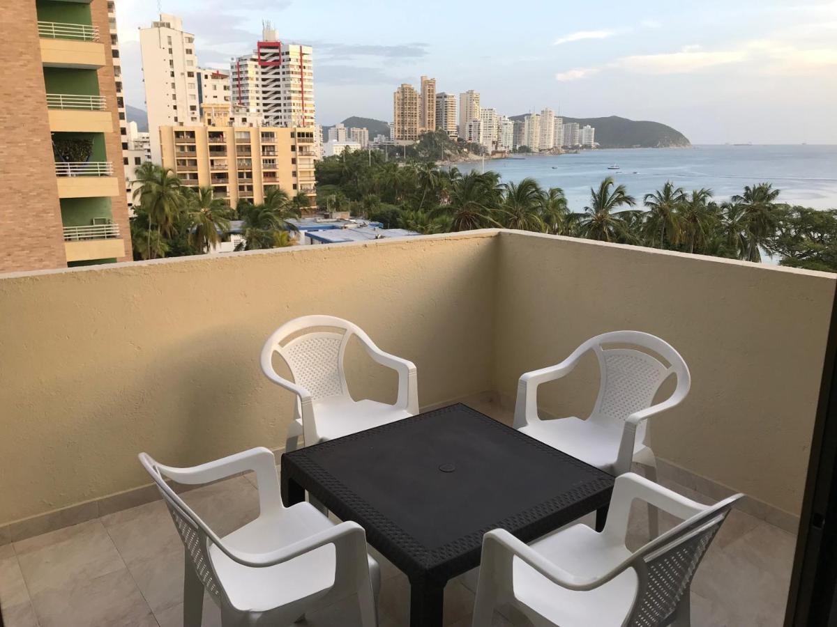 Apartamento Los Laureles Rodadero Santa Marta Dış mekan fotoğraf